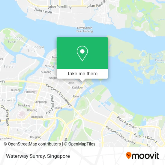 Waterway Sunray地图
