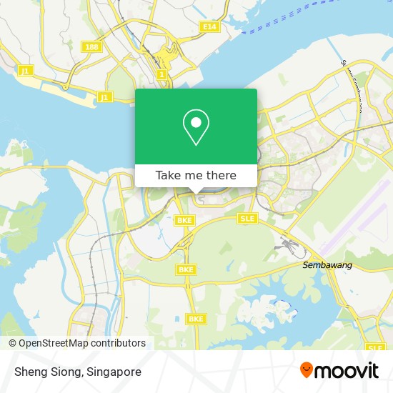 Sheng Siong map