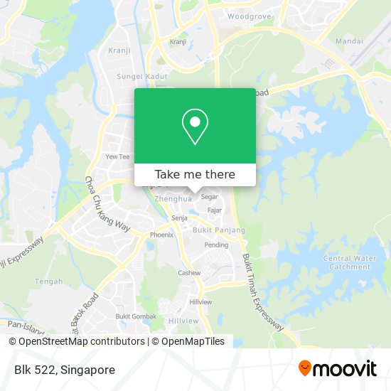 Blk 522 map
