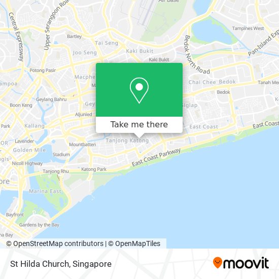St Hilda Church map
