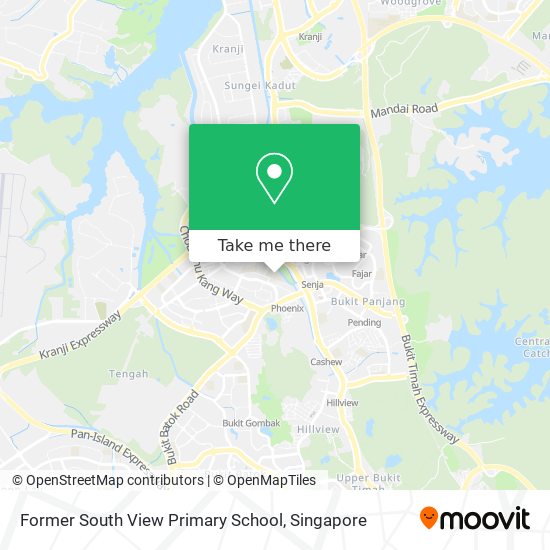 Former South View Primary School map