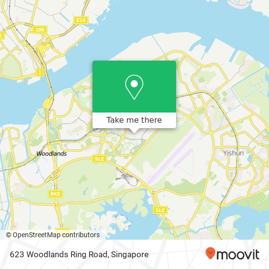 623 Woodlands Ring Road地图