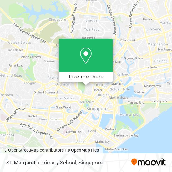 St. Margaret's Primary School map