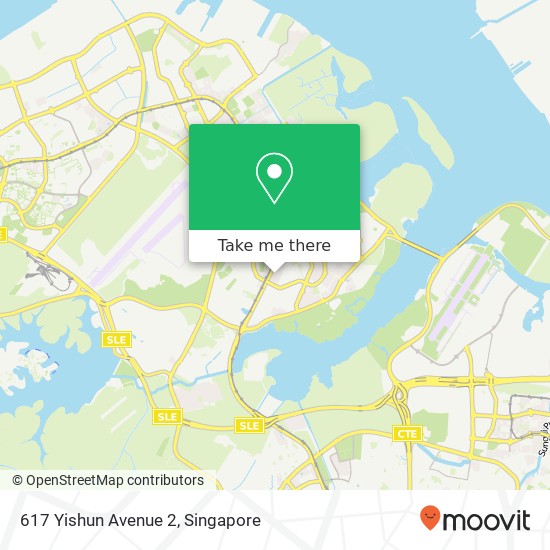 617 Yishun Avenue 2地图