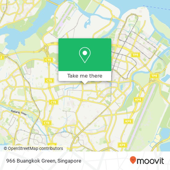 966 Buangkok Green map