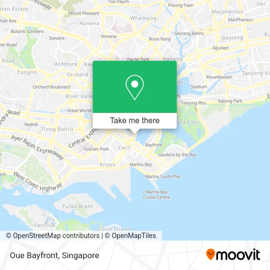 Oue Bayfront map