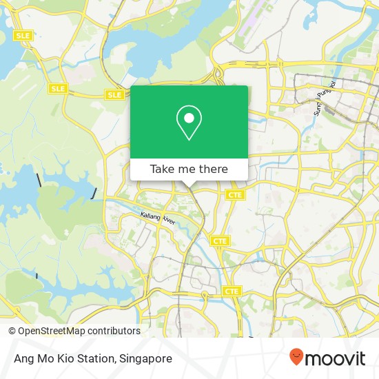 Ang Mo Kio Station map