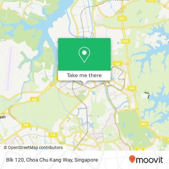 Blk 120, Choa Chu Kang Way map