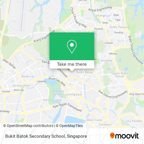 Bukit Batok Secondary School map