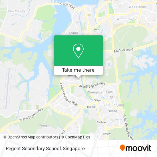 Regent Secondary School地图