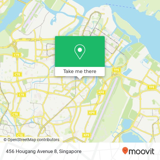 456 Hougang Avenue 8 map