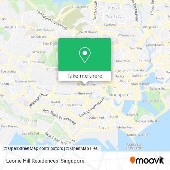 Leonie Hill Residences map