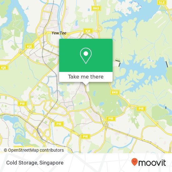 Cold Storage map