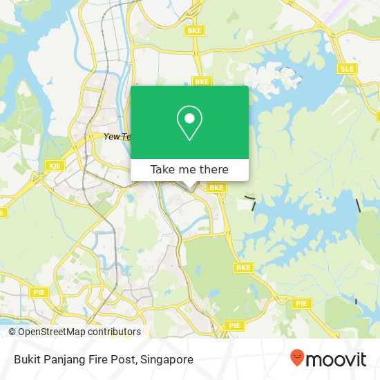 Bukit Panjang Fire Post地图