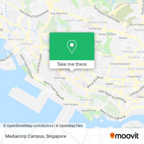 Mediacorp Campus地图