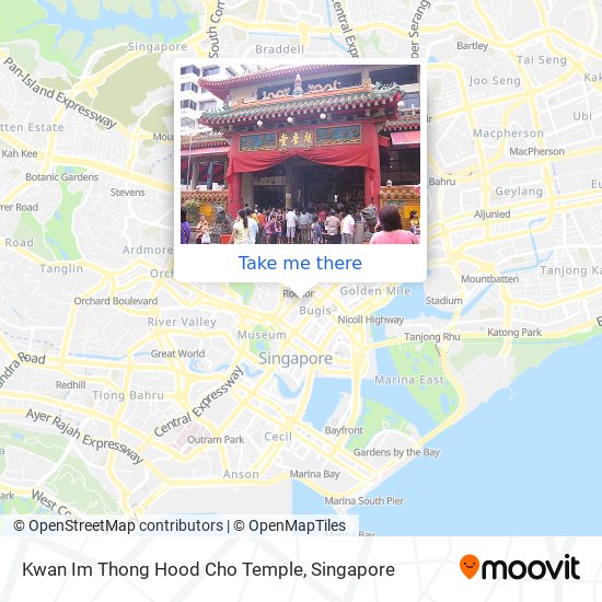 Kwan Im Thong Hood Cho Temple map
