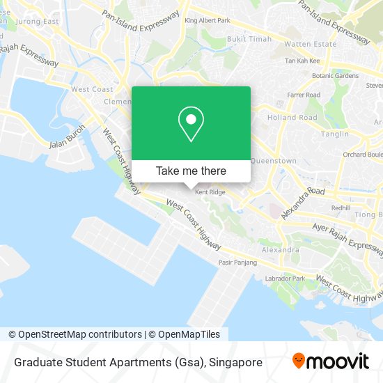 Graduate Student Apartments (Gsa)地图