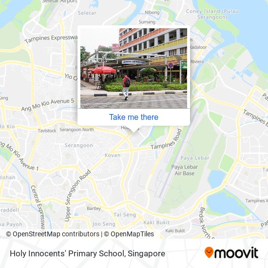 Holy Innocents' Primary School map