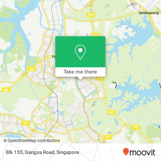 Blk 155, Gangsa Road map