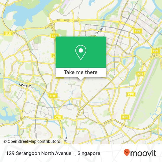 129 Serangoon North Avenue 1 map