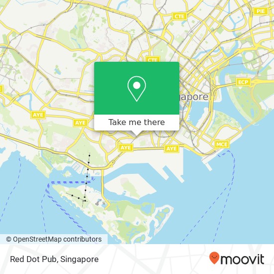 Red Dot Pub map