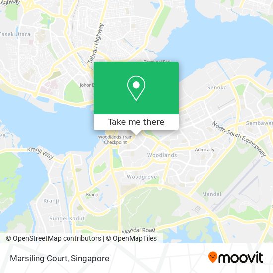 Marsiling Court map