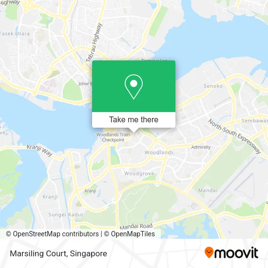 Marsiling Court map