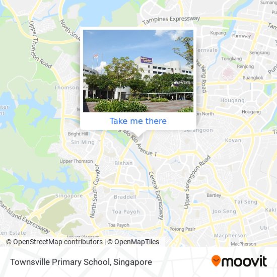 Townsville Primary School map