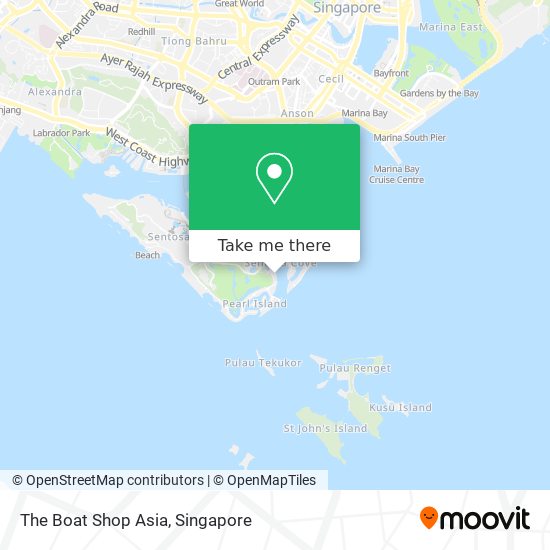 The Boat Shop Asia map