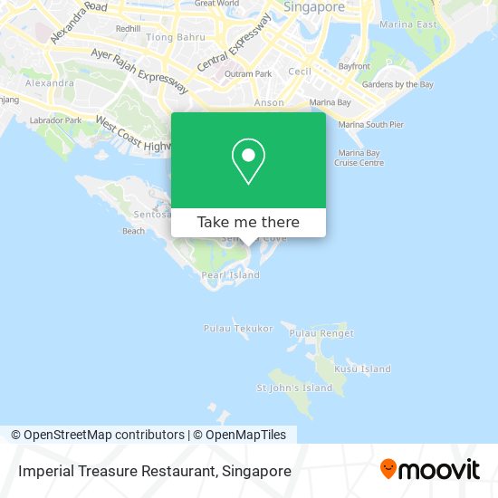 Imperial Treasure Restaurant map