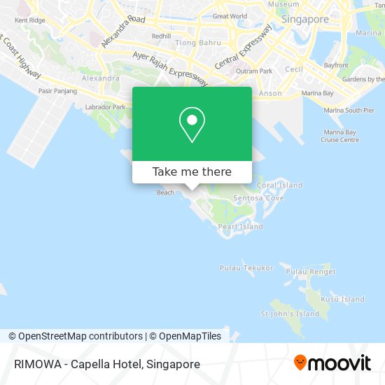 RIMOWA - Capella Hotel map