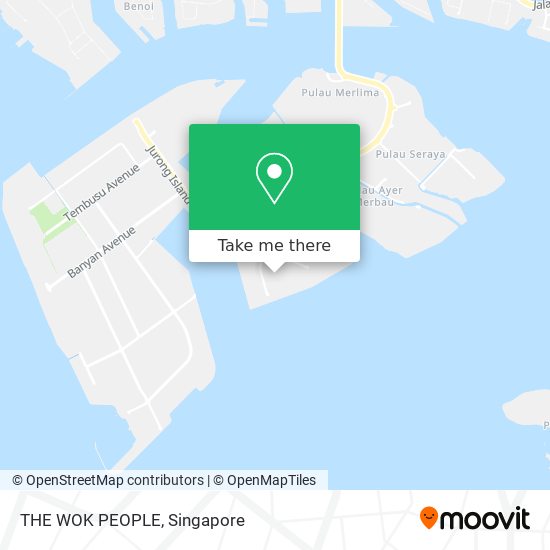 THE WOK PEOPLE map