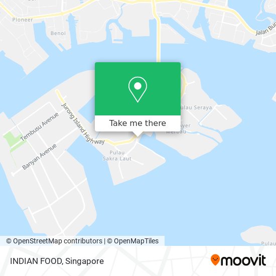 INDIAN FOOD map