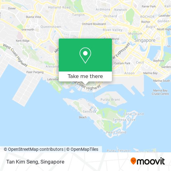 Tan Kim Seng map