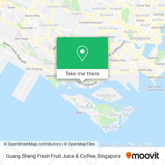 Guang Sheng Fresh Fruit Juice & Coffee map