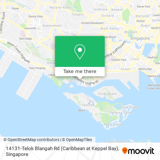 14131-Telok Blangah Rd (Caribbean at Keppel Bay) map