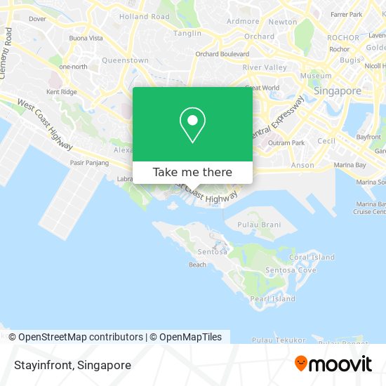 Stayinfront map