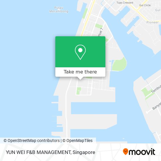 YUN WEI F&B MANAGEMENT map