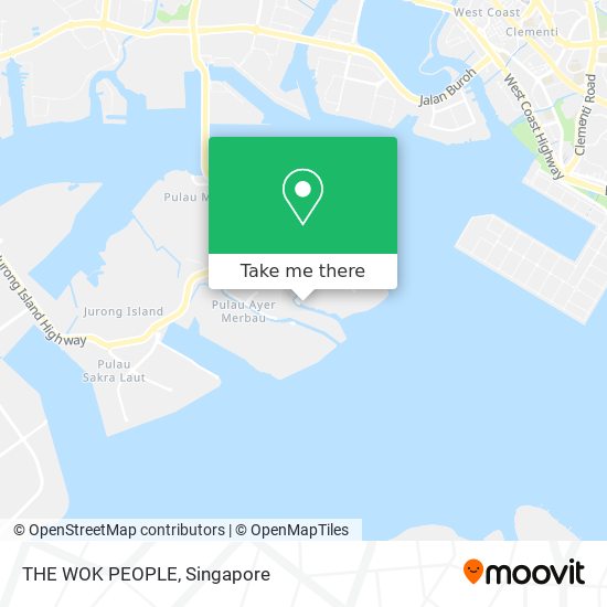 THE WOK PEOPLE map