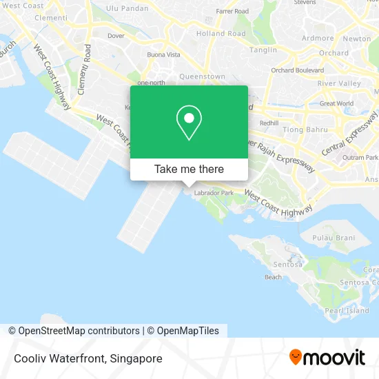 Cooliv Waterfront map