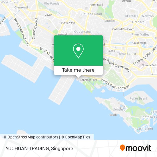 YUCHUAN TRADING map