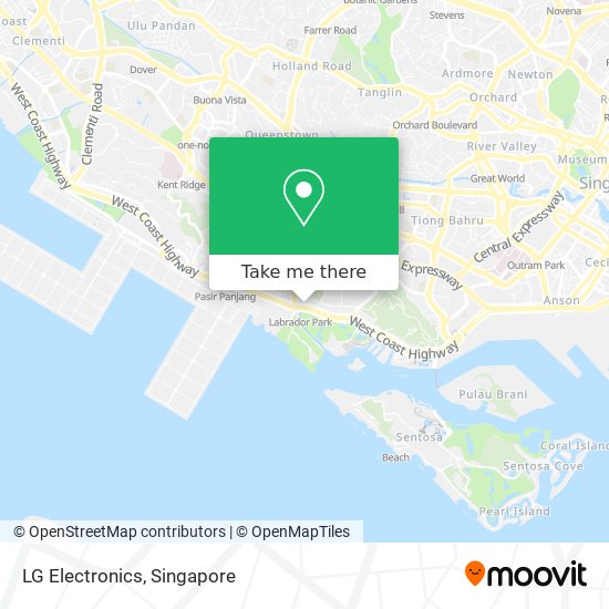 LG Electronics map