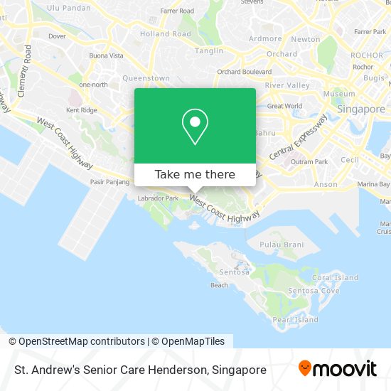 St. Andrew's Senior Care Henderson map