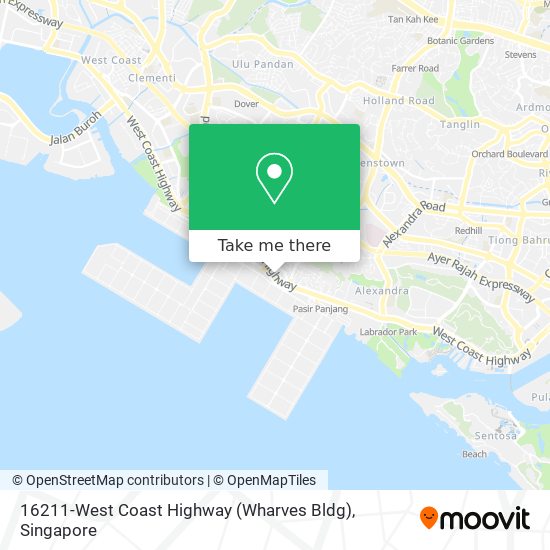 16211-West Coast Highway (Wharves Bldg)地图