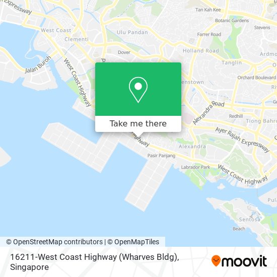 16211-West Coast Highway (Wharves Bldg) map