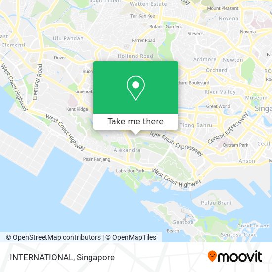INTERNATIONAL map