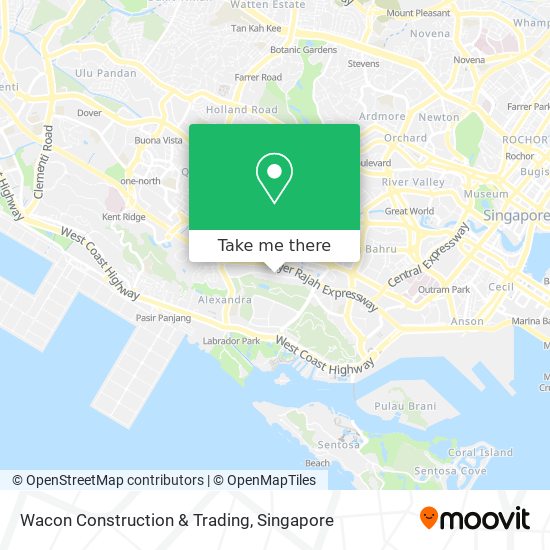 Wacon Construction & Trading map