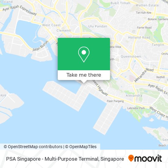 PSA Singapore - Multi-Purpose Terminal地图