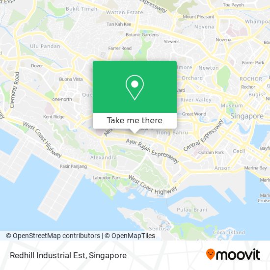 Redhill Industrial Est地图