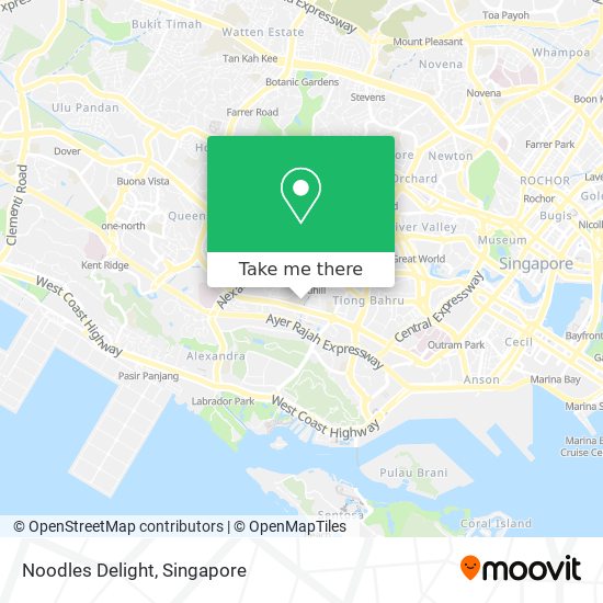 Noodles Delight map